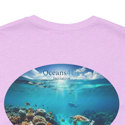 Oceans4Us Coral Reef Tee — Ocean Conservation Graphic T-Shirt