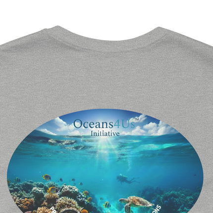 Oceans4Us Coral Reef Tee — Ocean Conservation Graphic T-Shirt