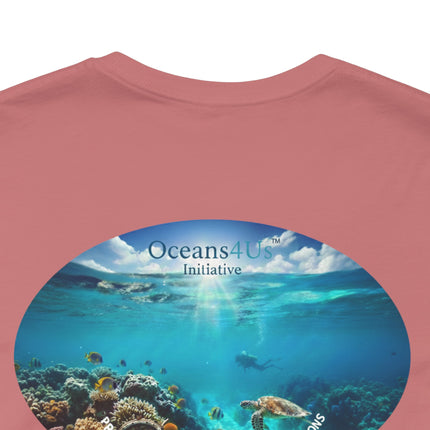 Oceans4Us Coral Reef Tee — Ocean Conservation Graphic T-Shirt