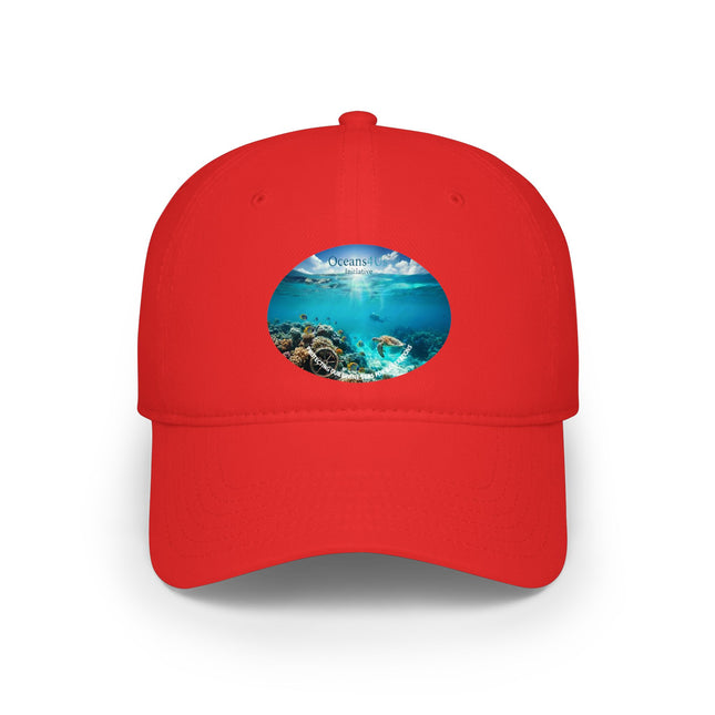 Coral Reef Ocean View Baseball Cap – Tropical Beach Snapback