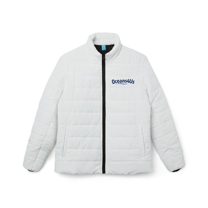 Oceans4Us Women’s Puffer Jacket — Lightweight Insulated Coastal Jacket, Engineered for Warmth. Designed for Preservation