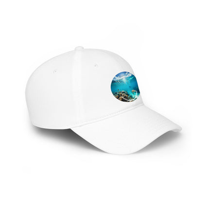 Coral Reef Ocean View Baseball Cap – Tropical Beach Snapback