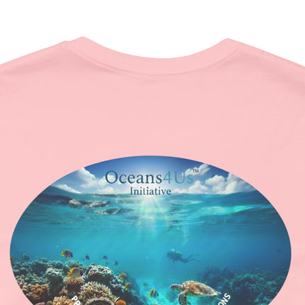 Oceans4Us Coral Reef Tee — Ocean Conservation Graphic T-Shirt