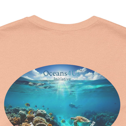 Oceans4Us Coral Reef Tee — Ocean Conservation Graphic T-Shirt