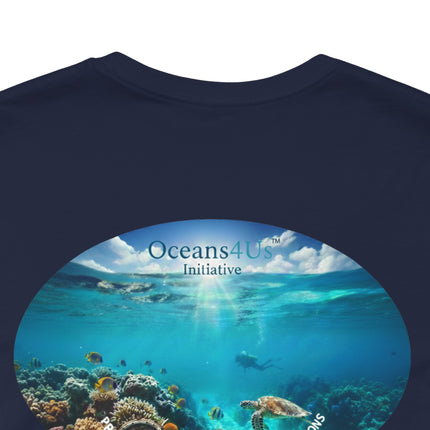 Oceans4Us Coral Reef Tee — Ocean Conservation Graphic T-Shirt