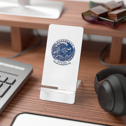 Oceans4Us  Conservation "Oceans Club" Logo Phone Stand