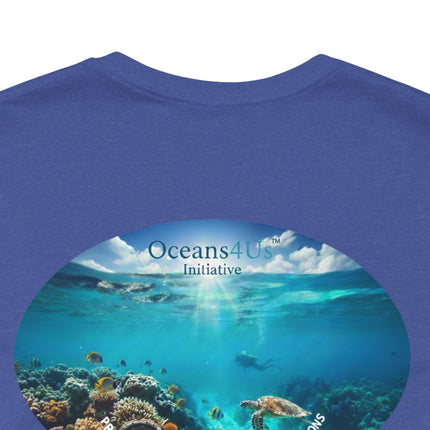 Oceans4Us Coral Reef Tee — Ocean Conservation Graphic T-Shirt