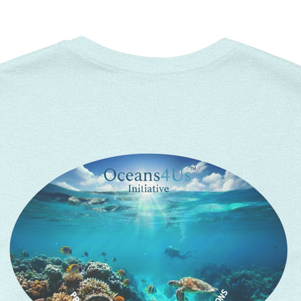Oceans4Us Coral Reef Tee — Ocean Conservation Graphic T-Shirt