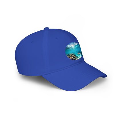 Coral Reef Ocean View Baseball Cap – Tropical Beach Snapback