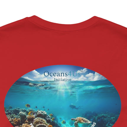 Oceans4Us Coral Reef Tee — Ocean Conservation Graphic T-Shirt