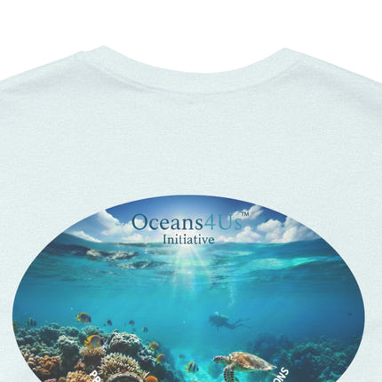 Oceans4Us Coral Reef Tee — Ocean Conservation Graphic T-Shirt