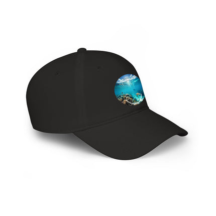Coral Reef Ocean View Baseball Cap – Tropical Beach Snapback