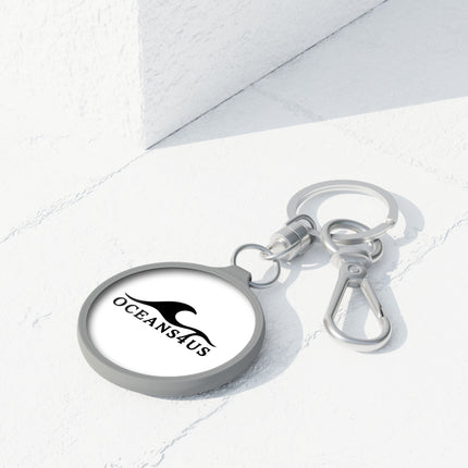 Oceans4Us Wave Keyring Tag — Coastal Rescue & Conservation Keychain