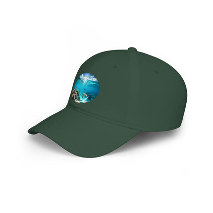 Coral Reef Ocean View Baseball Cap – Tropical Beach Snapback