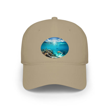 Coral Reef Ocean View Baseball Cap – Tropical Beach Snapback