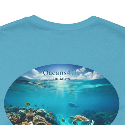 Oceans4Us Coral Reef Tee — Ocean Conservation Graphic T-Shirt