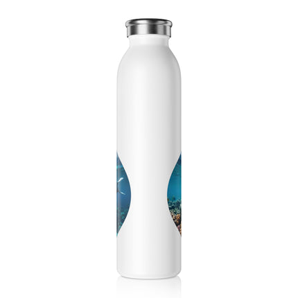 Oceans4Us Slim Water Bottle — Ocean Conservation Insulated Bottle