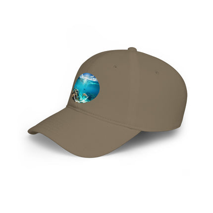 Coral Reef Ocean View Baseball Cap – Tropical Beach Snapback