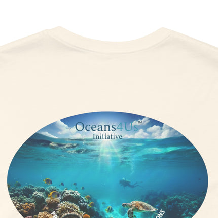 Oceans4Us Coral Reef Tee — Ocean Conservation Graphic T-Shirt