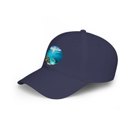 Coral Reef Ocean View Baseball Cap – Tropical Beach Snapback