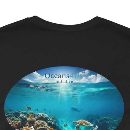 Oceans4Us Coral Reef Tee — Ocean Conservation Graphic T-Shirt