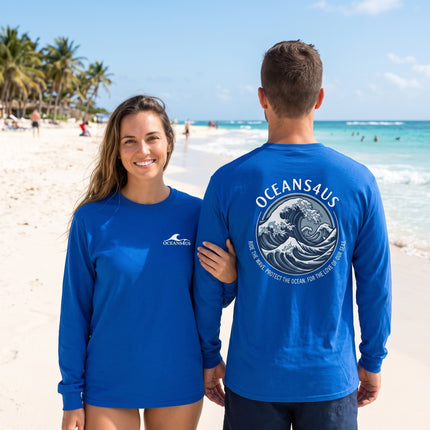 Men's Coastal Wave Long Sleeve Shirt