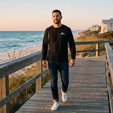Men's Coastal Wave Long Sleeve Shirt