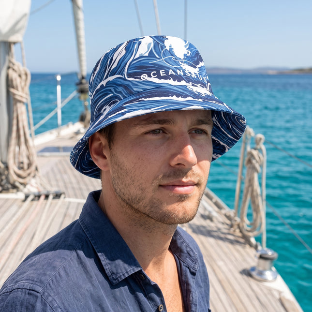 Oceans4Us Reversible bucket hat