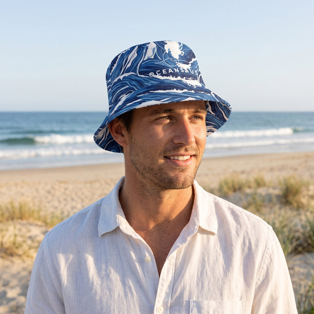 Oceans4Us Reversible bucket hat