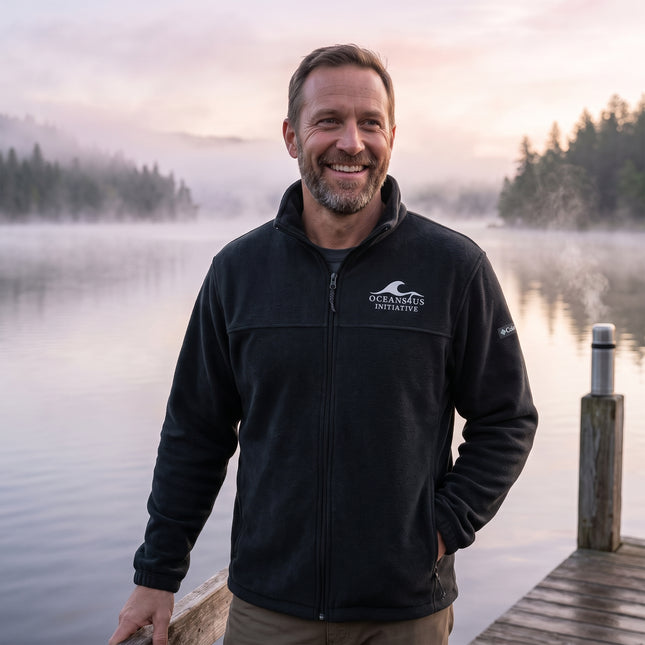 Oceans4Us Initiative Columbia® Full-Zip Fleece — Every Order Protects Our Waters