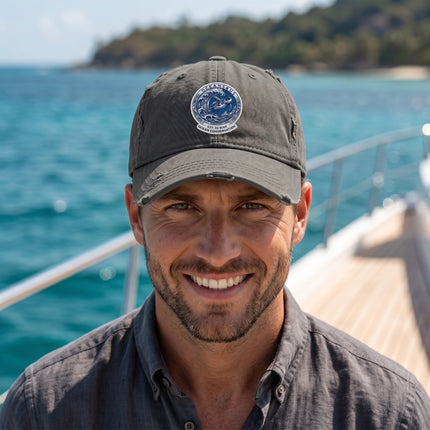Oceans4Us Distressed Dad Hat