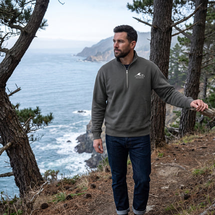 Coastal Classic Heavyweight Half-Zip Pullover | Oceans4Us Initiative