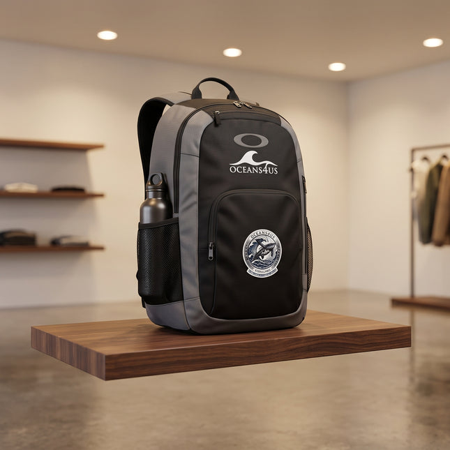 Oceans4Us Oakley Gray/Black Enduro 22L Everyday Backpack