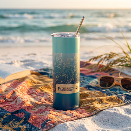 Oceans4Us Oceanic Topo Stainless Steel Tumbler