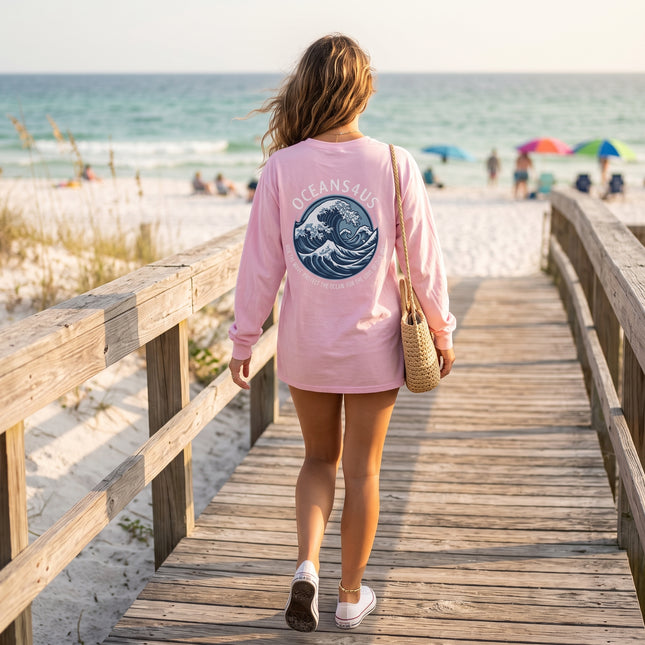 Women's Coastal Wave Long Sleeve Shirt